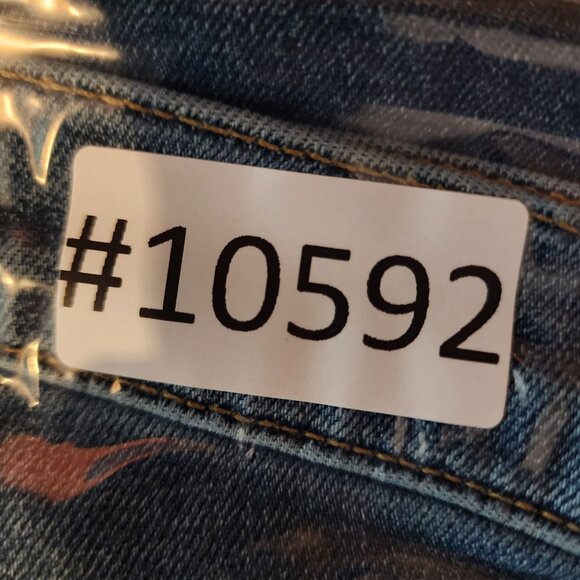 Hudson Jeans Womens 32 Blue Nico Stretch Mid Rise Crop *Read* - Picture 13 of 13